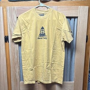 Roth Yellow T-Shirt for Men “David Buoy”
